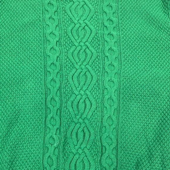 Urban Outfitters Sweater Size S Green Cable Knit EUC - Picture 7 of 9